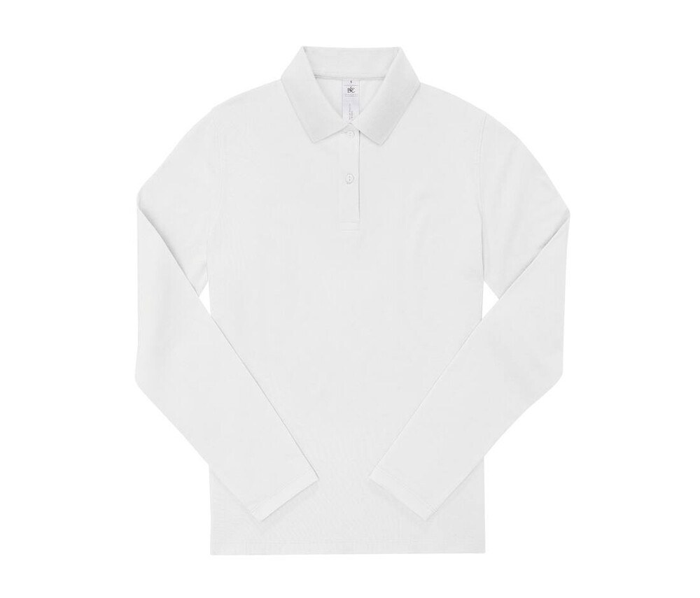 B&C BCW464 - Ladies' long sleeve 210 poloshirt