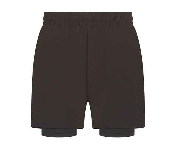 TOMBO TL615 - MENS DOUBLE LAYER SPORT SHORTS