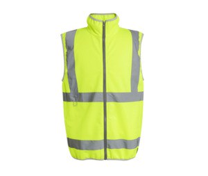 REGATTA RGS257 - HI-VIS PRO FULL ZIP GILET Giallo oro