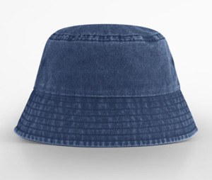 BEECHFIELD BF688 - VINTAGE BUCKET HAT Vintage Denim