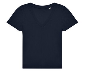 B&C BC01VW - Women's V-neck T-shirt Blu navy